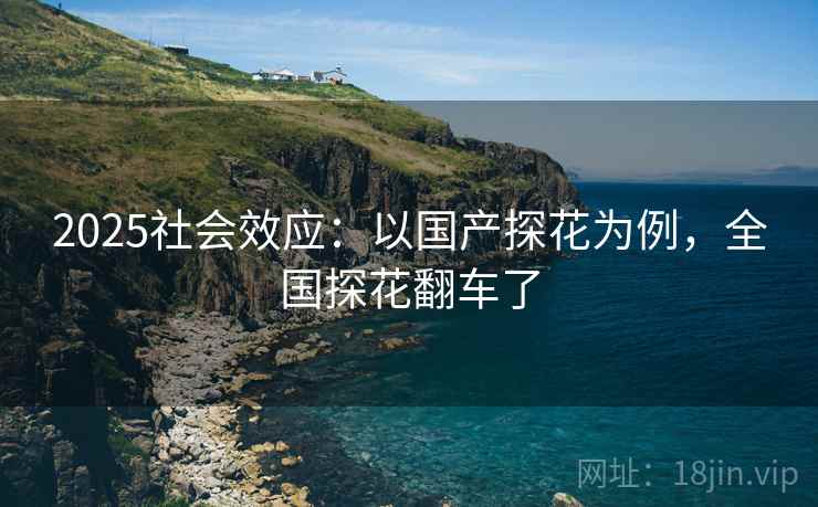 2025社会效应：以国产探花为例，全国探花翻车了