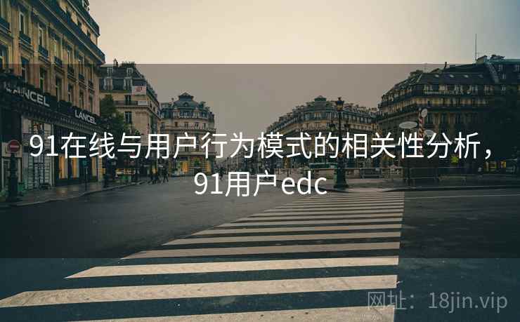 91在线与用户行为模式的相关性分析，91用户edc