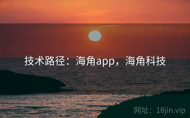 技术路径:海角app,海角科技