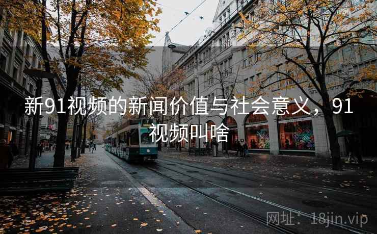 新91视频的新闻价值与社会意义，91视频叫啥